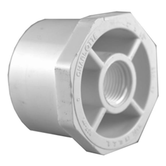 Genova Products 30275 3//4 X 1//2 Pvc Sch 40 Reducing Bushings Pack Of 25